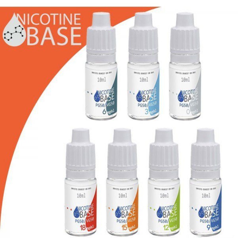 10 ml NikotinBase VG50/PG50